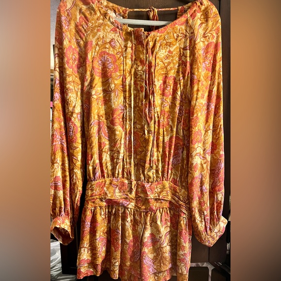 NWOT Free People Dance 'Til Dawn Romper in Floral Print Size S - Picture 5 of 12